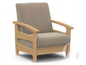 Кресло для отдыха Омега (бук лак/CATANIA LATTE) в Ташаре - tashara.mebel54.com | фото