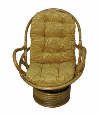 SWIVEL ROCKER кресло-качалка, ротанг №4 в Ташаре - tashara.mebel54.com | фото