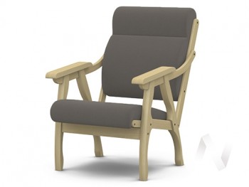Кресло Вега-10 (бесцветный лак/ULTRA STONE) в Ташаре - tashara.mebel54.com | фото