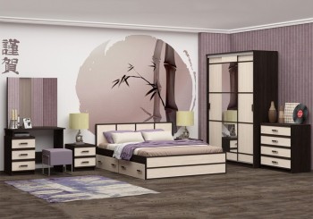 Модульная спальня Сакура в Ташаре - tashara.mebel54.com | фото