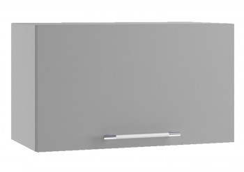 Норд ШВГ 600 Шкаф верхний горизонтальный (Софт смок/корпус Белый) в Ташаре - tashara.mebel54.com | фото