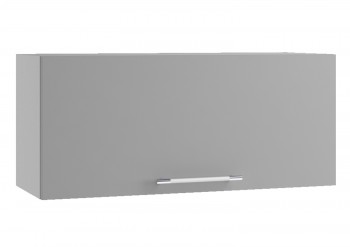 Норд ШВГ 800 Шкаф верхний горизонтальный (Софт смок/корпус Белый) в Ташаре - tashara.mebel54.com | фото