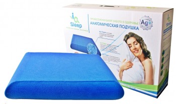 Ортопедическая подушка IQ Sleep (Слип) 570*400*130 мм в Ташаре - tashara.mebel54.com | фото