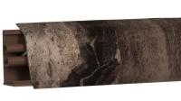 Плинтус LB-38, L=3000мм, мрамор бергамо темный в Ташаре - tashara.mebel54.com | фото
