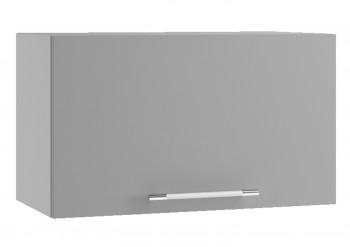 Ройс ПГ 600 Шкаф верхний горизонтальный (Графит софт/корпус Серый) в Ташаре - tashara.mebel54.com | фото