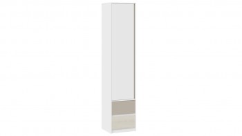 Шкаф для белья комбинированный «Сканди» Дуб Гарден/Белый/Глиняный серый в Ташаре - tashara.mebel54.com | фото