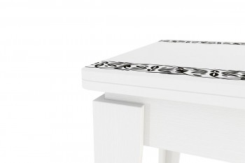Стол обеденный Фантазия белый в Ташаре - tashara.mebel54.com | фото